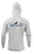 Alt text for image: Stay cool and comfortable on the water with the Drop A Line Logo shirt. Crafted from 100% Polyester Xtreme Tek, this lightweight, long sleeve shirt offers breathability and moisture management. Antibacterial properties keep you feeling fresh while you reel in your catch of the day. Enjoy added protection with UV and UPF 50 features, making it an ideal choice for saltwater fishing, deep-sea fishing, and offshore adventures. Elevate your fishing experience with a shirt designed for both performance and style