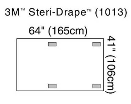 3m steri-drape c-arm drapes/fluroscope drape (10114212)