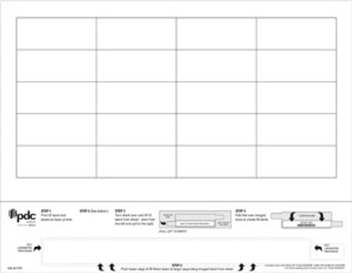 precision dynamics datamate® labels & bracelet system (10198274)