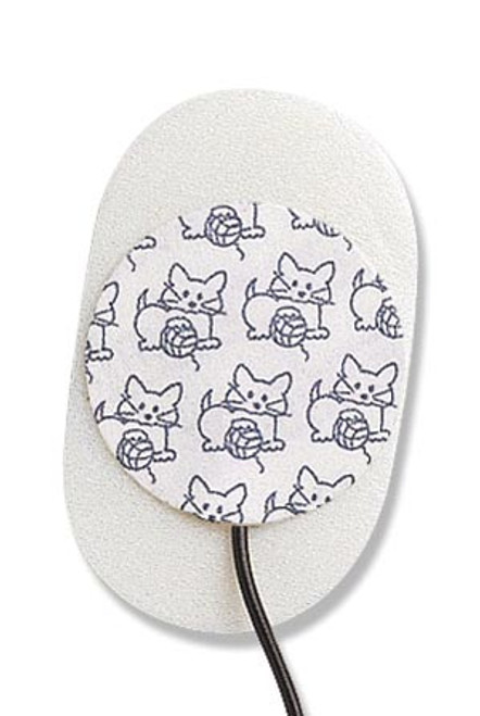 cardinal health kittycat pre-wired neonatal ecg electrodes (10179662)