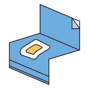 3m steri-drape cesarean-section sheets & pouches (10114184)