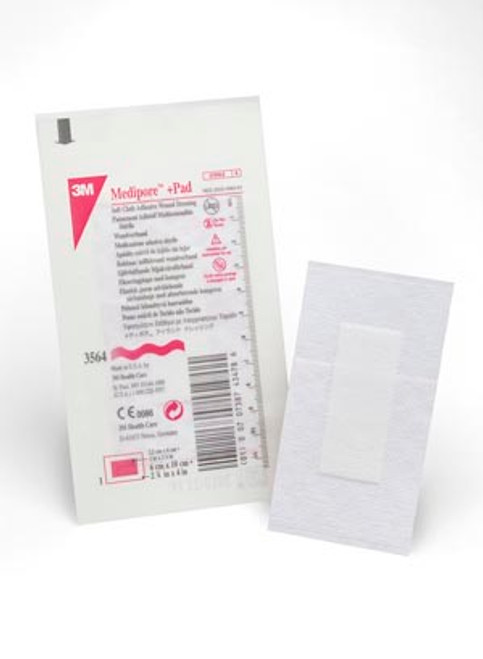3m medipore +pad soft cloth adhesive wound dressing (10113816)