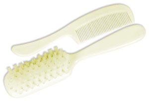 dukal dawnmist comb & brush (10249471)
