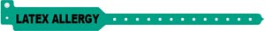 medical id solutions tri-laminate alert wristbands (10203900)
