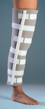 procare universal foam knee splint (10104620)