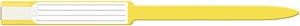 medical id solutions 12" self adhesion insert wristbands - soft vinyl (10204109)