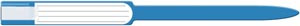 medical id solutions 12" self adhesion insert wristbands - soft vinyl (10204069)