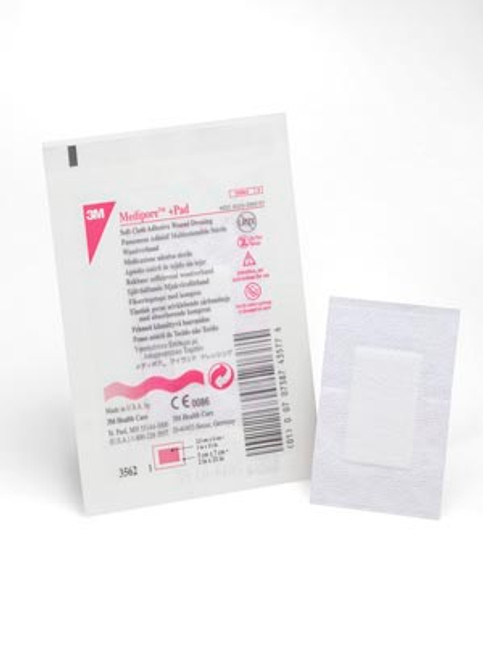 3m medipore +pad soft cloth adhesive wound dressing (10113815)