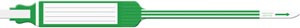 medical id solutions self adhesion insert wristbands - tri-laminate (10204031)