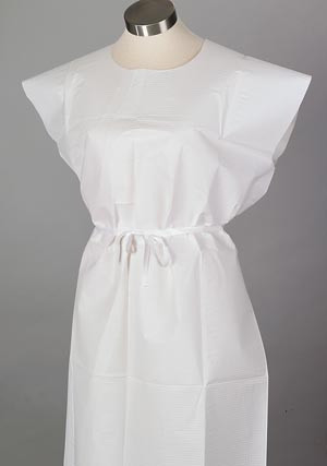 tidi tissue poly tissue patient gown (10202021)
