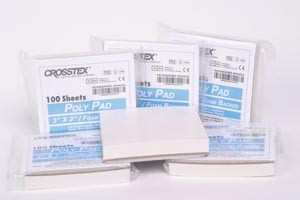 crosstex mixing pads - poly coated (10191317)
