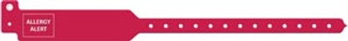 medical id solutions tri-laminate alert wristbands (10203907)