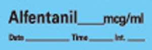 timemed anesthesia drug syringe tape labels (10101304)
