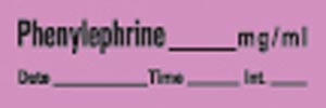 timemed anesthesia drug syringe tape labels (10101358)