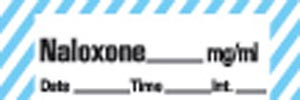 timemed anesthesia drug syringe tape labels (10101367)