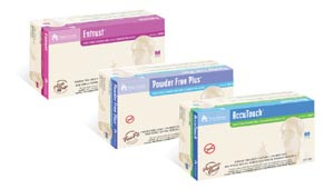 dynarex accutouch powder-free polymer lined examination gloves (10166455)