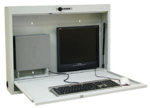 omnimed beam® computer wall desk workstation (10192081)