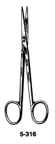 miltex brophy scissors (10091009)