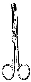 miltex standard pattern operating scissors (3284810)