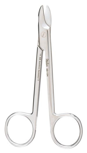 miltex wire cutting scissors with notch (10091047)