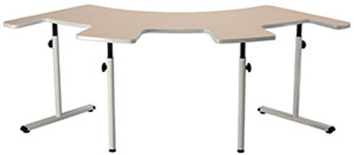 ad-as/populas furniture know adjust series height adjustable desks, tables & therapy tables (10257895)