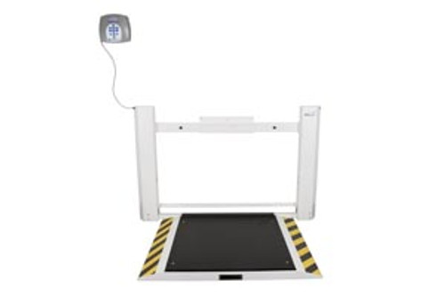 pelstar/health o meter professional scale - antimicrobial wall mounted wheelchair scale (10364101)