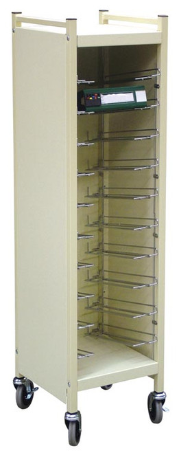 omnimed beam® omnicart® cabinet style flat storage racks (10186594)