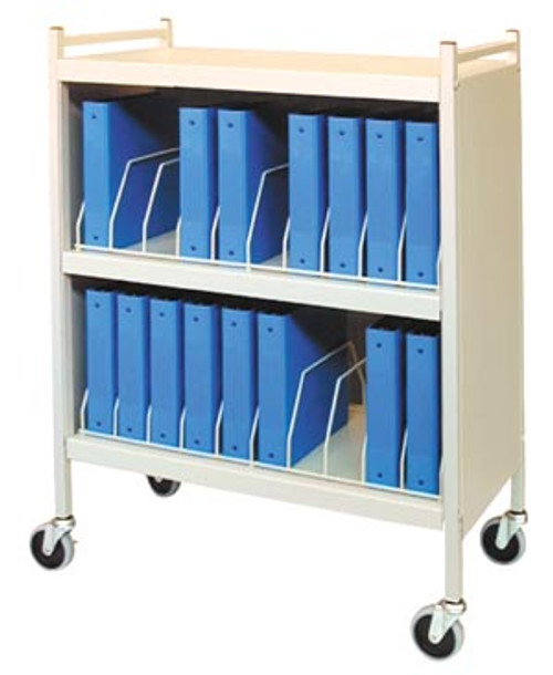 omnimed beam® cabinet style omnicart® chart racks (10186635)
