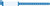 medical id solutions 12" vinyl wristband - imprinter (10204205)