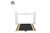 pelstar/health o meter professional scale - antimicrobial wall mounted wheelchair scale (10379447)