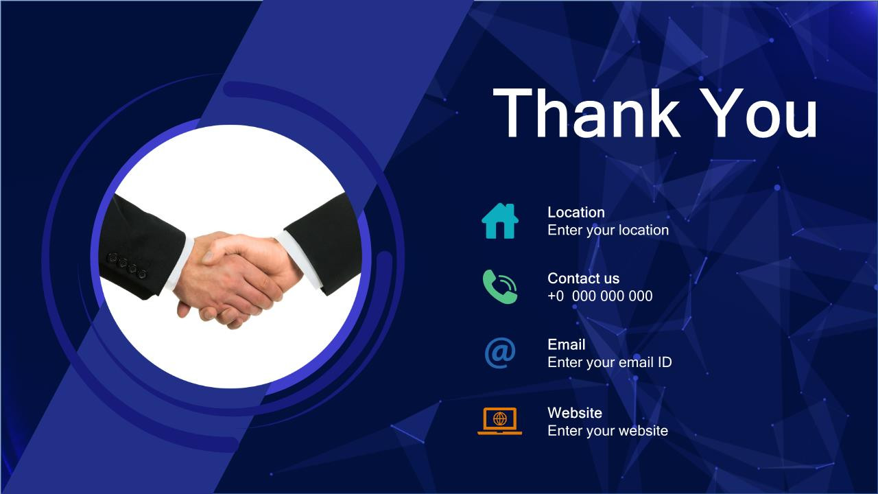 Proposal Thank you Slides