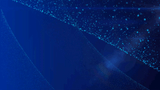 Animated Header - Business Continuity - Moving Particles Blue background