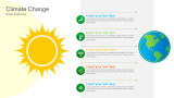 Climate Change - Sun Globe - 5 Steps