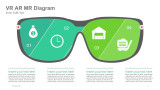 Augmented Reality in VR Glass With Icon