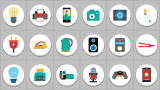 Electronic Icons Vector 2