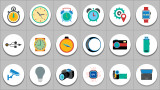 Electronic Icons Vector 5