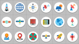 Space Icons Vector