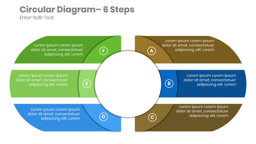 Circle Diagram Circular design inside