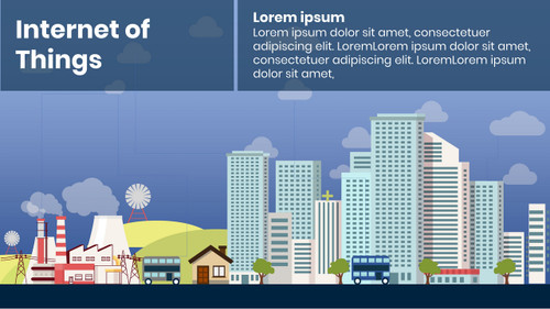 Internet of Things - Header - Town or City with Single title