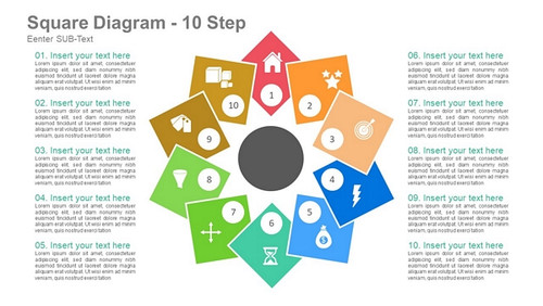 Square Diagram- 10 Steps