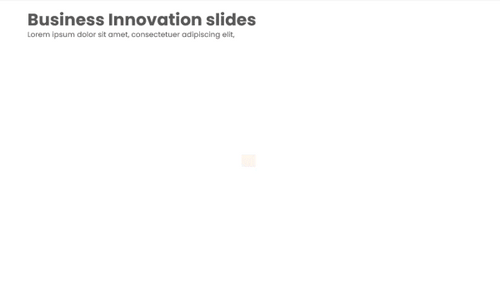 Business Innovation - Animated Arrow Pop Up with Icons - 6 Steps