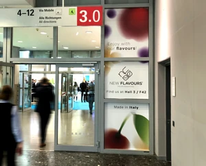 Branding at Entrance Door Hall 3.0
