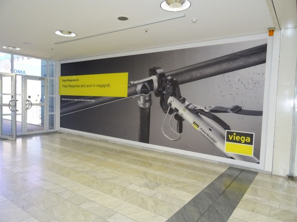 Entrance banner at Hall 4.2