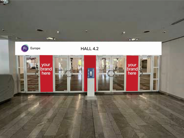 Entrance Doors Branding - Hall 4.2