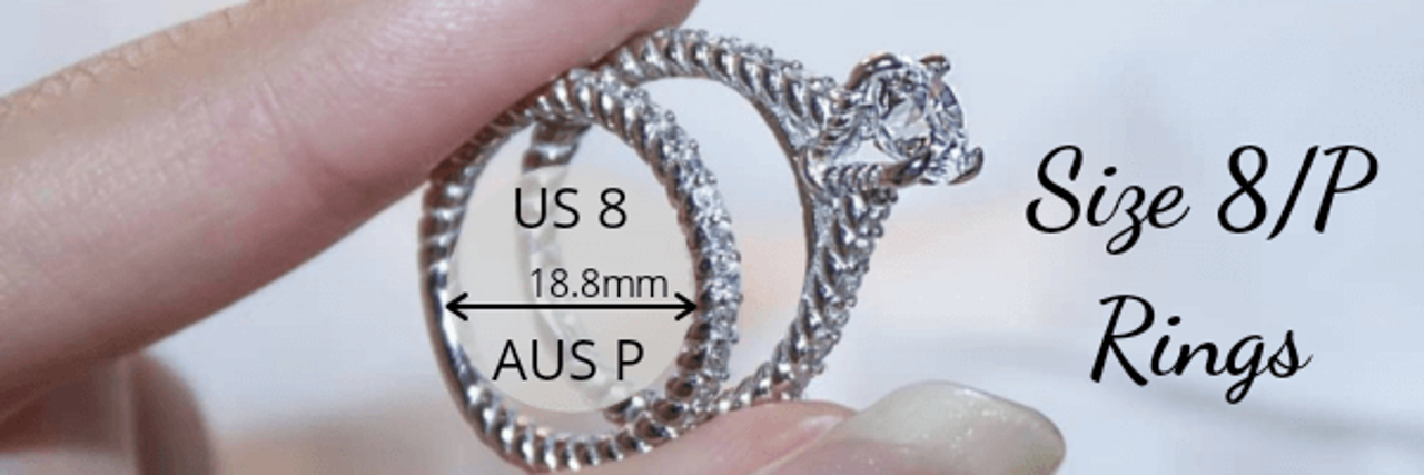 Size 8 P Rings Size 8 P Rings