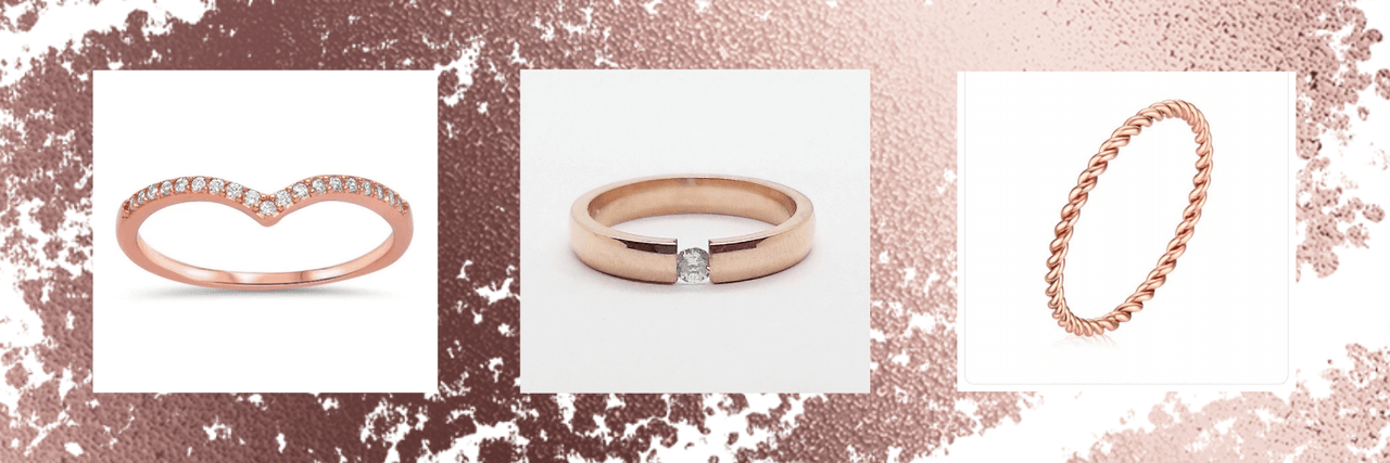 Rose Gold Plated Rings Rose Gold Plated Rings