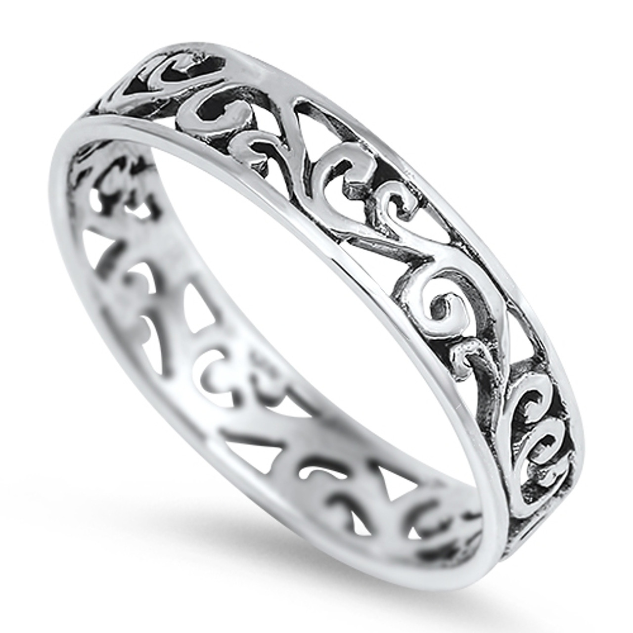 Cute Snake Rings Adjustable Wrap Open Ring,925 Sterling Silver Thumb R