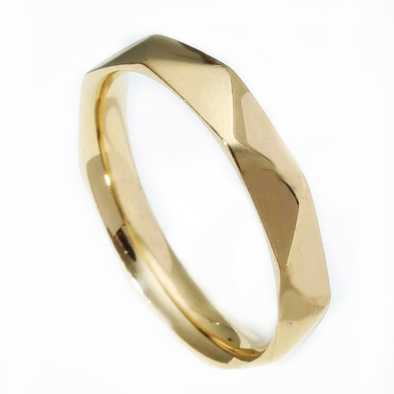 Buy Minimalist Diamond Textured Solitaire Ring for Men Online | ORRA