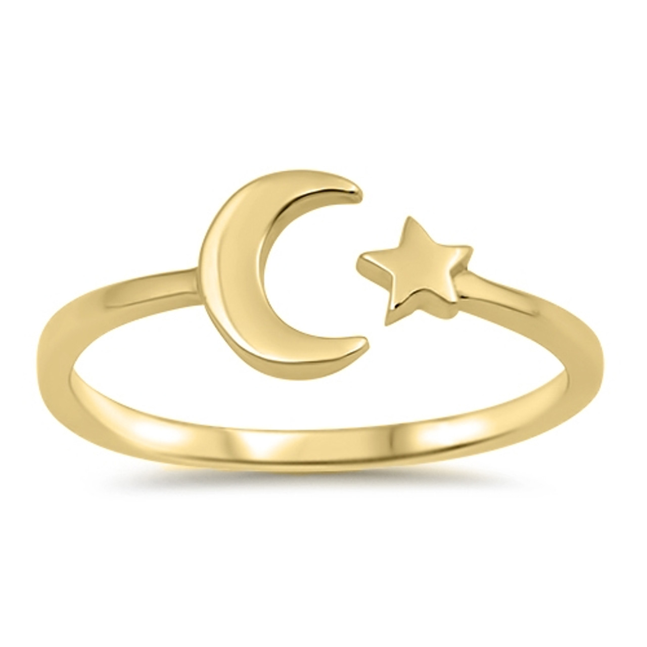 925 Sterling Silver Celestial Open Star Cluster Band Ring | Factory Direct  Jewelry