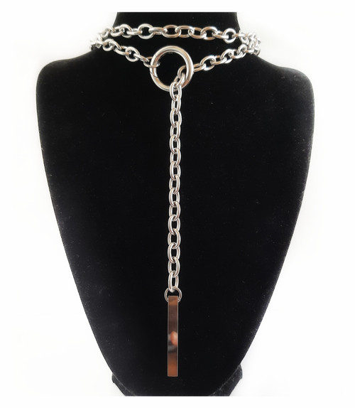 Cable chain Wrap around necklace